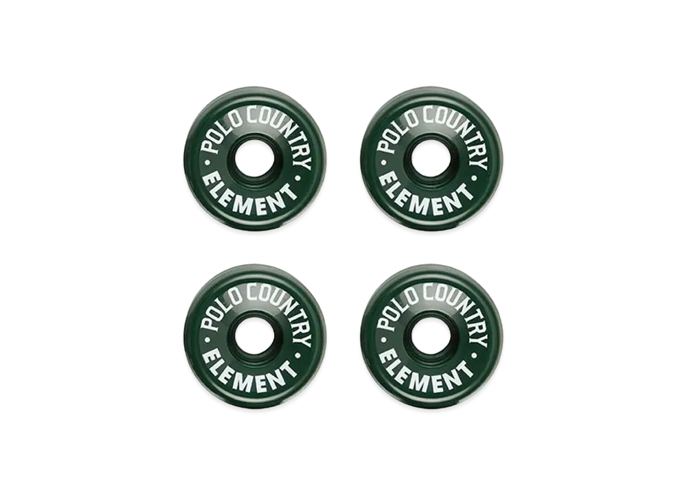 Polo Ralph Lauren x Element Skateboard Wheels "Green"