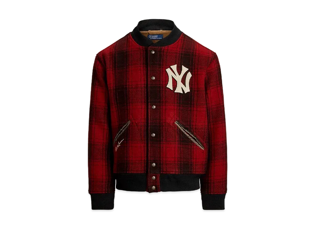 Polo Ralph Lauren x Yankees limited collection Check Jacket "Red"