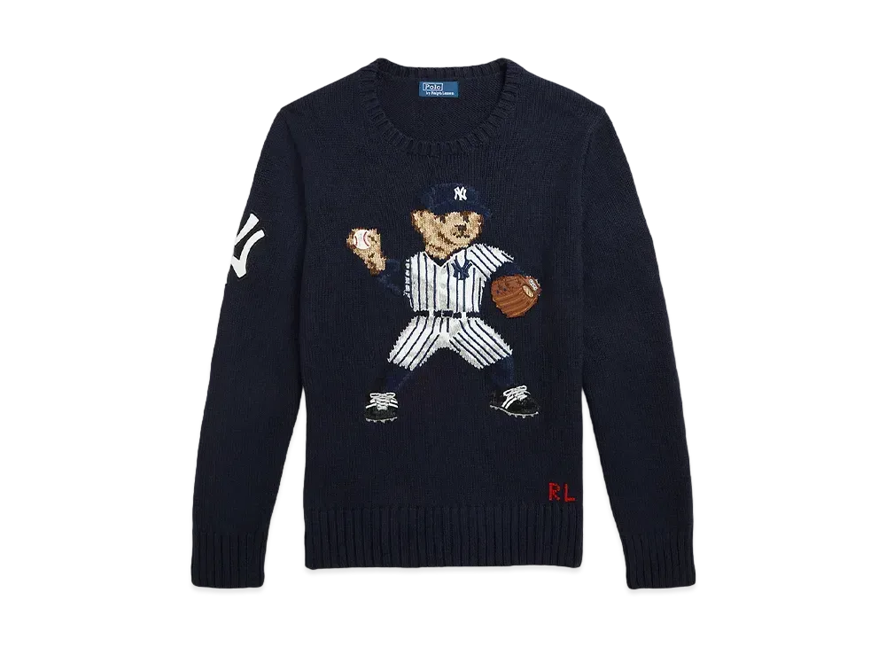 Polo Ralph Lauren x Yankees limited collection Bear Sweater "Navy"