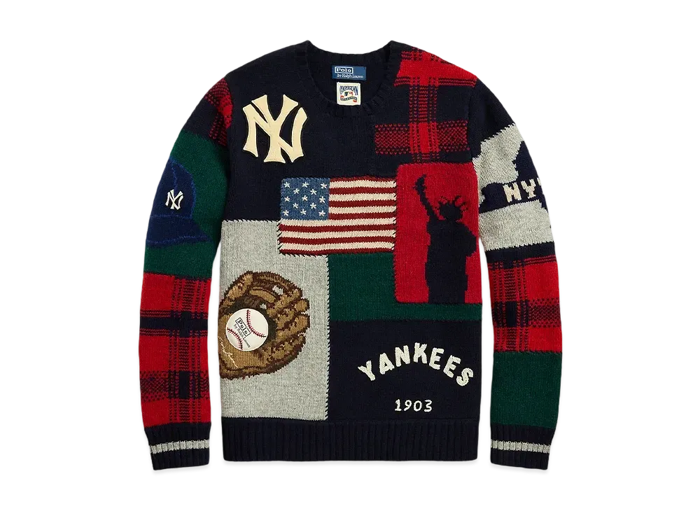 Polo Ralph Lauren x Yankees limited collection Sweater "Blue"