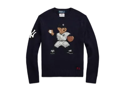 Polo Ralph Lauren x Yankees limited collection Bear Sweater "Navy"