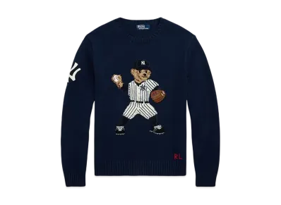 Polo Ralph Lauren x MLB Yankees Bear Sweater "Navy"