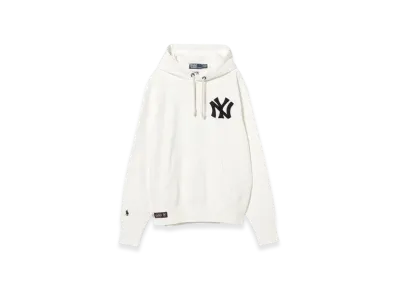 Polo Ralph Lauren x New York Yankees Logo Hoodie "White"