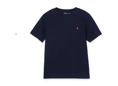 Polo Ralph Lauren Kids Short-Sleeve Cotton Jersey Crewneck Tee "Cruisenavy"