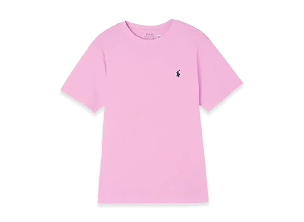 Polo Ralph Lauren Kids Short-Sleeve Cotton Jersey Crewneck Tee "Carmelpink"