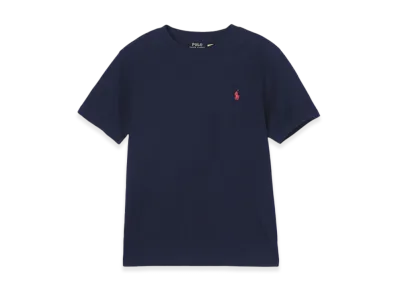 Polo Ralph Lauren Kids Short-Sleeve Cotton Jersey Crewneck Tee "Cruisenavy/B"