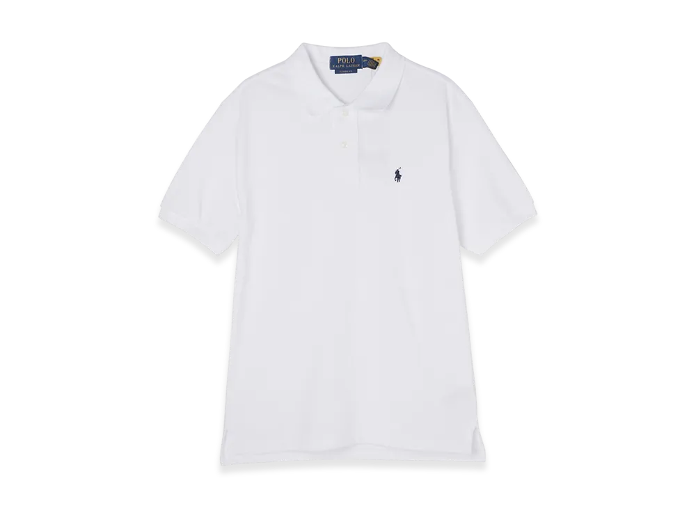 Polo Ralph Lauren Boys Short-Sleeve Basic Mesh Polo Shirt "White"