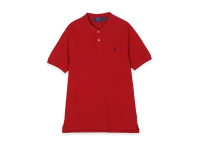 Polo Ralph Lauren Boys Short-Sleeve Basic Mesh Polo Shirt "Red"