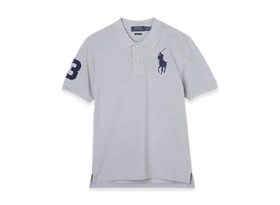 Polo Ralph Lauren Short-Sleeve Big Pony Mesh Polo Shirt "Andoverheather"