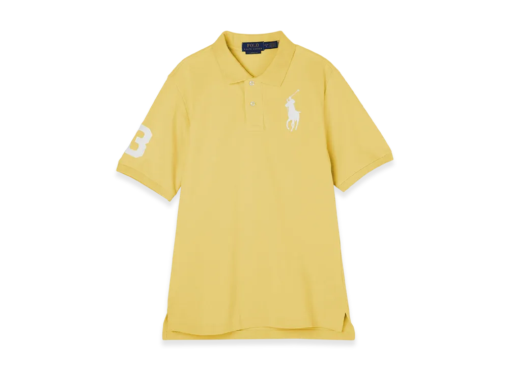 Polo Ralph Lauren Short-Sleeve Big Pony Mesh Polo Shirt "Oasisyellow"