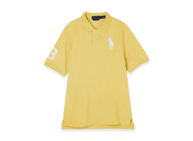 Polo Ralph Lauren Short-Sleeve Big Pony Mesh Polo Shirt "Oasisyellow"