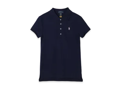Polo Ralph Lauren Short-Sleeve Stretch Mesh Polo Shirt "Navy"