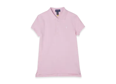 Polo Ralph Lauren Short-Sleeve Stretch Mesh Polo Shirt "Hintofpink"