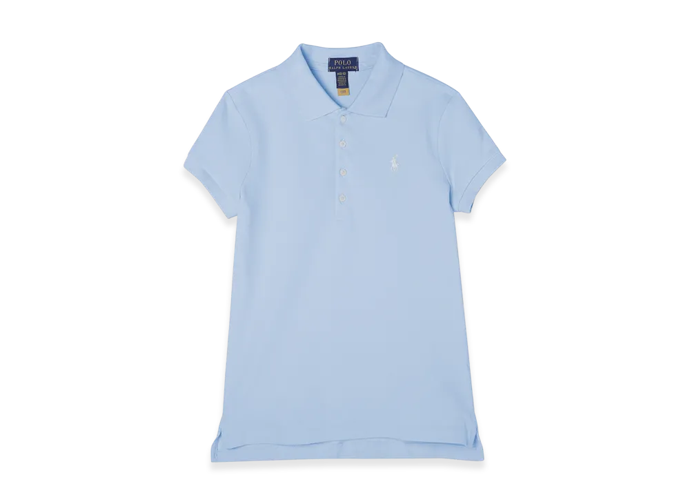 Polo Ralph Lauren Short-Sleeve Stretch Mesh Polo Shirt "Officeblue"