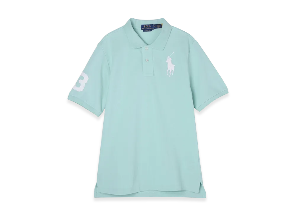 Polo Ralph Lauren Short-Sleeve Big Pony Mesh Polo Shirt "Parakeet"