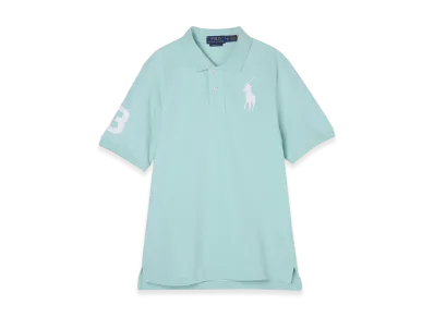 Polo Ralph Lauren Short-Sleeve Big Pony Mesh Polo Shirt "Parakeet"