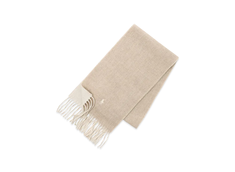 Polo Ralph Lauren Scarf "Taupe/Cream"