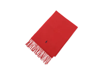 Polo Ralph Lauren Recycled Wool Scarf "Red"