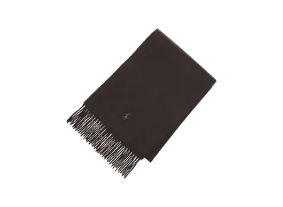 Polo Ralph Lauren Recycled Wool Scarf "Darkbrown"