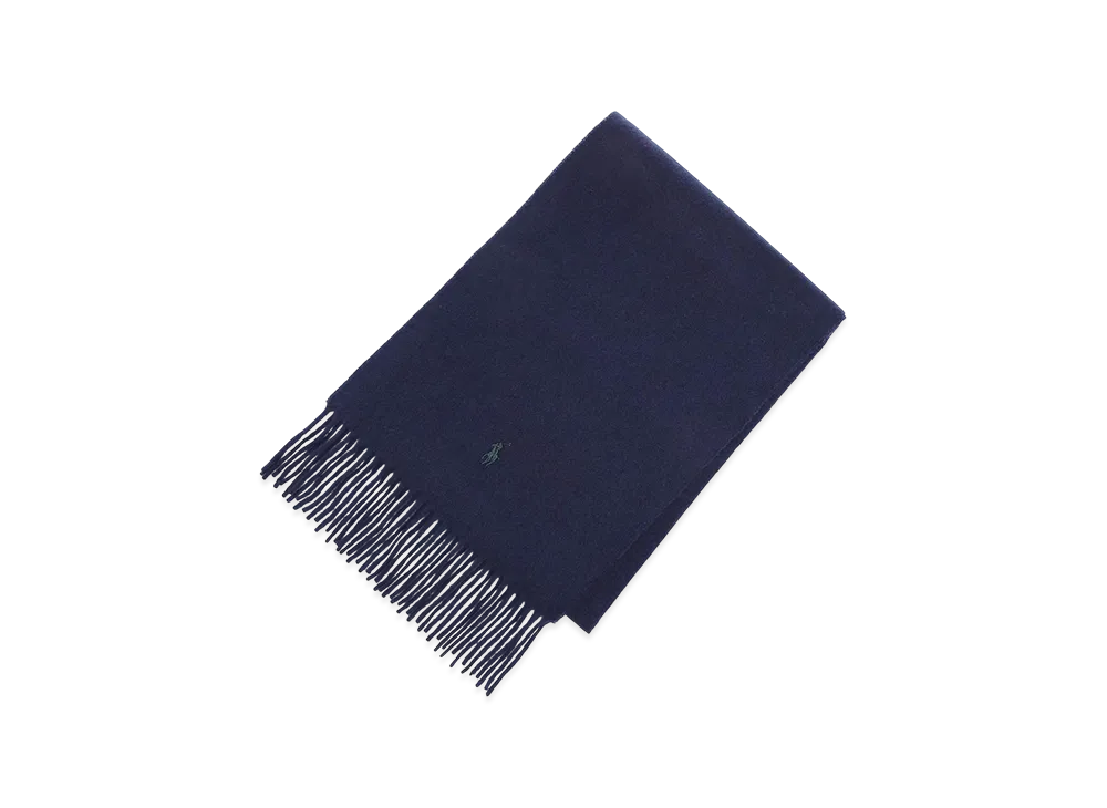 Polo Ralph Lauren Recycled Wool Scarf "Cruisenavy"