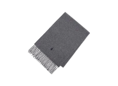 Polo Ralph Lauren Recycled Wool Scarf "Classicgrey"
