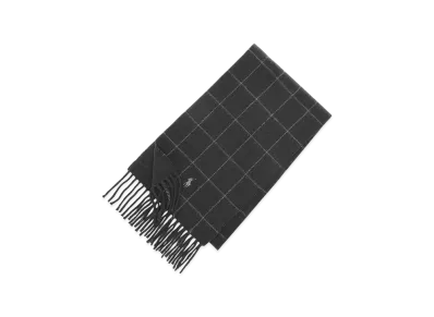 Polo Ralph Lauren Reversible Windowpane Scarf "Charcoal/Grey"