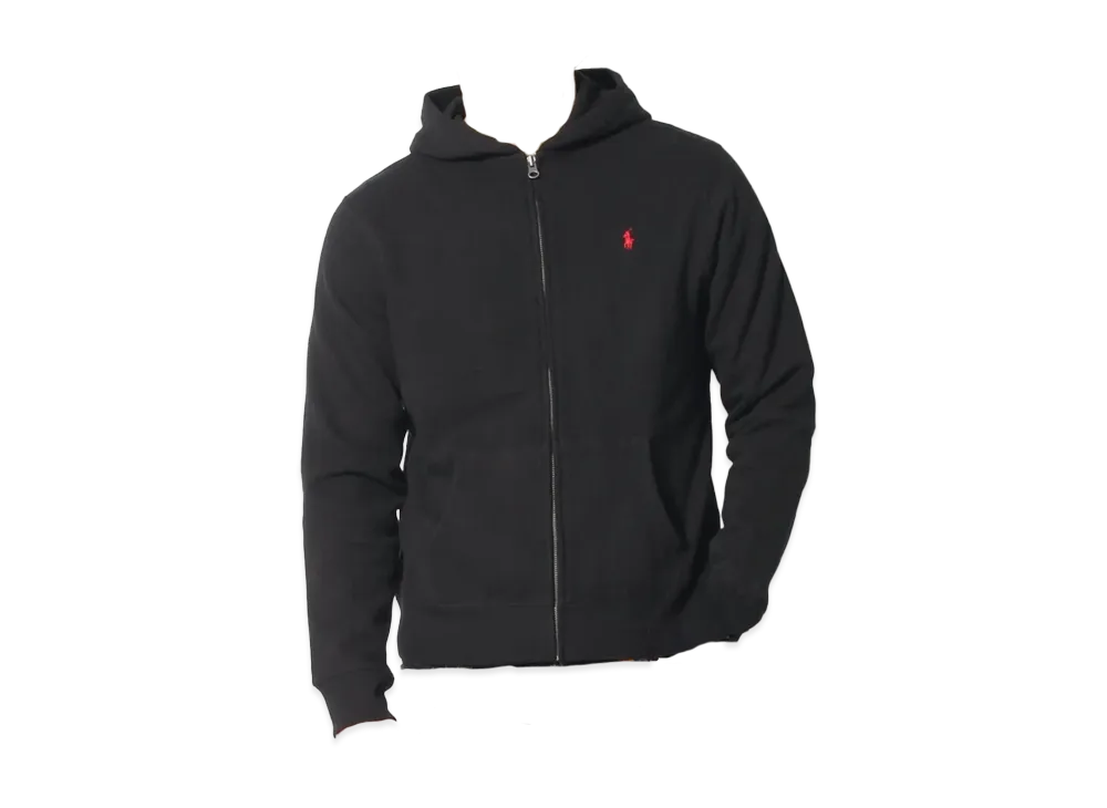 Polo Ralph Lauren Boys One Point Full Zip Hoodie "Polo Black"