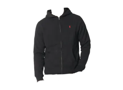 Polo Ralph Lauren Boys One Point Full Zip Hoodie "Polo Black"