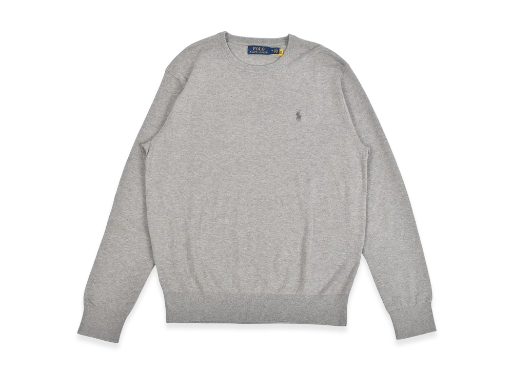 Polo Ralph Lauren L/S Pullover Sweater "Gray Heather"