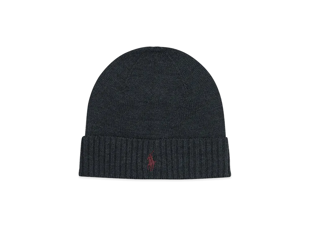 Ralph Lauren Wool Beanie "Gray"