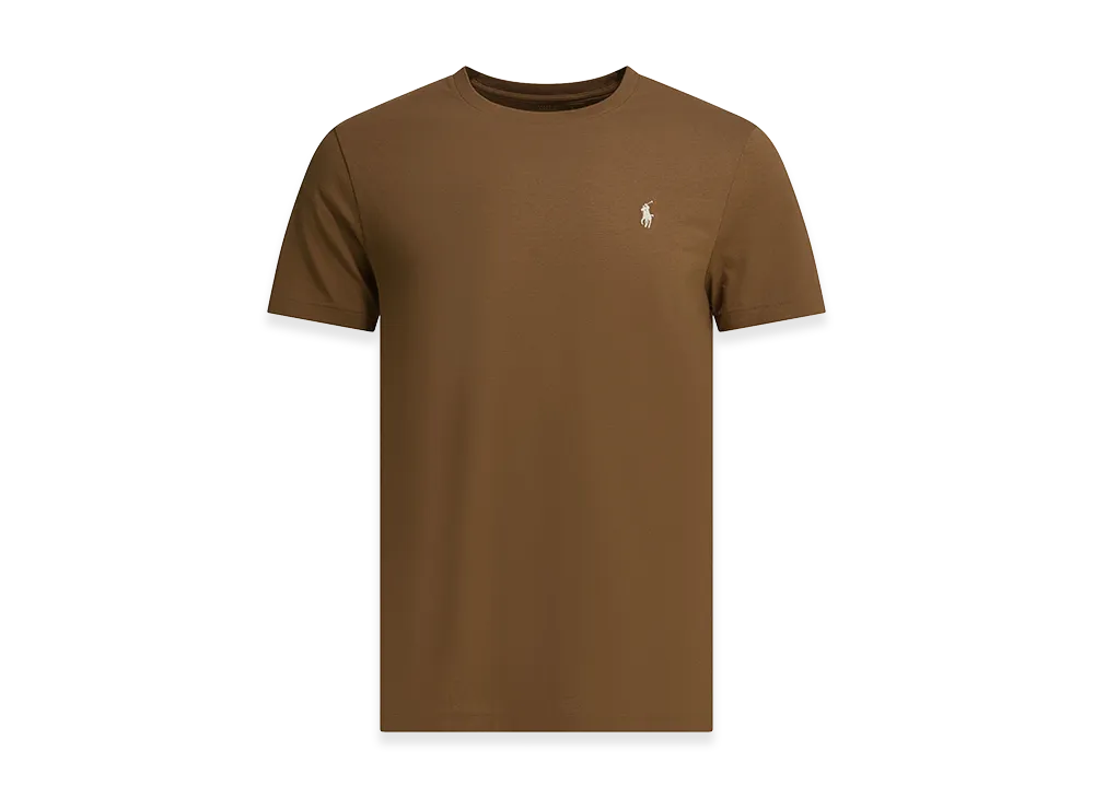 Ralph Lauren Crew-Neck T-Shirt With Logo "Brown"