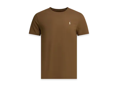 Ralph Lauren Crew-Neck T-Shirt With Logo "Brown"