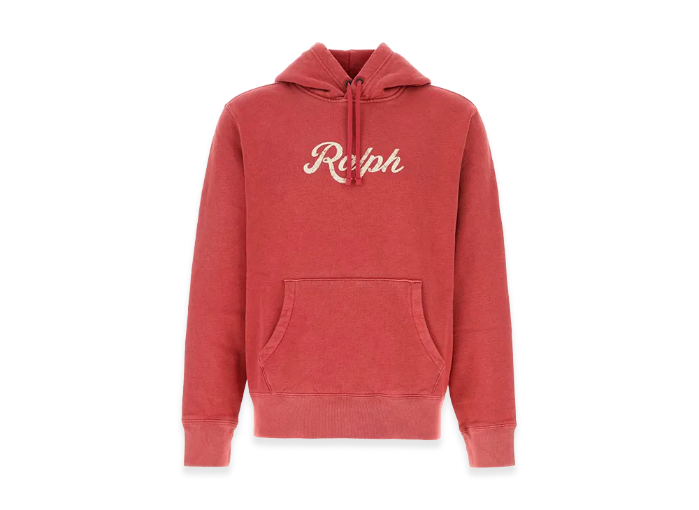 Ralph Lauren Cotton Blend Sweatshirt "Red"