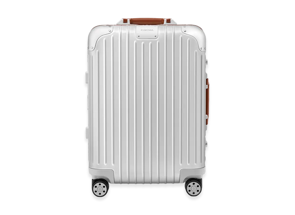 RIMOWA Original Cabin Twist "Silver/Brown"