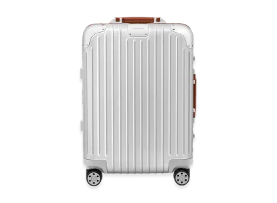 RIMOWA Original Cabin Twist "Silver/Brown"