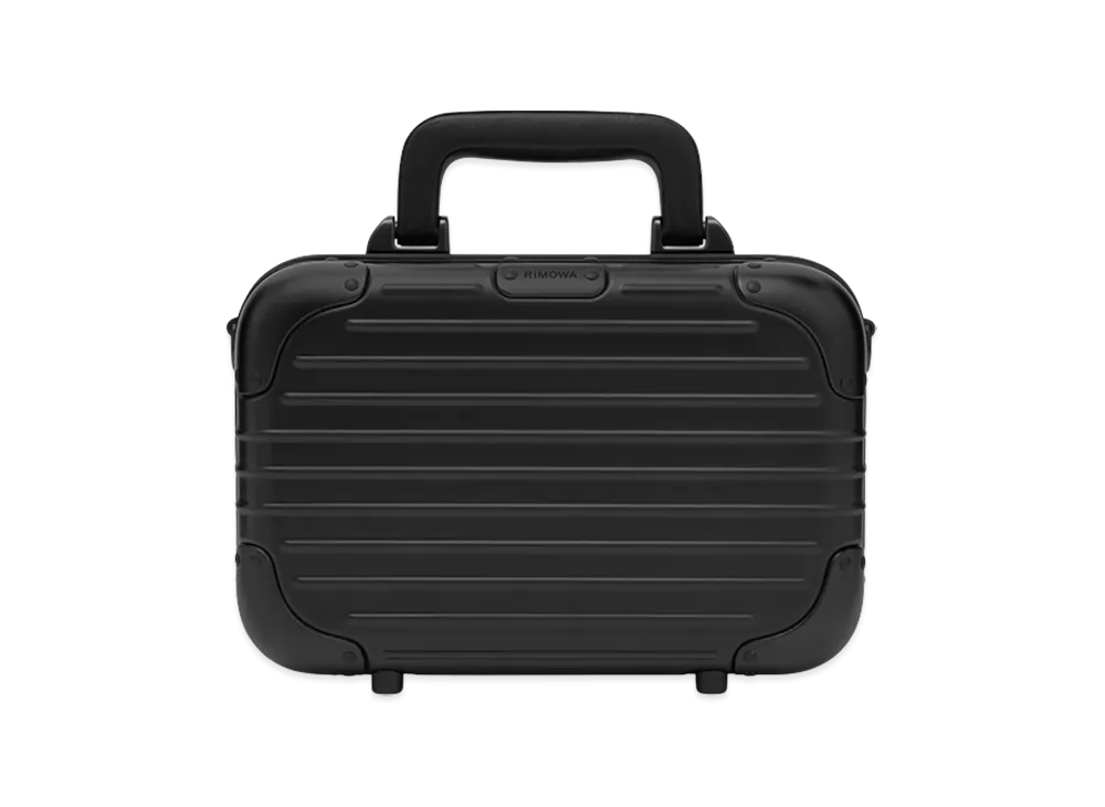 RIMOWA Original Bag - Aluminium Cross-Body Bag 19 "Black"