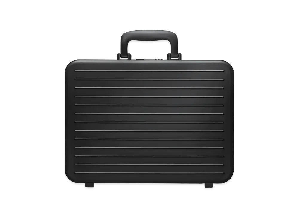 RIMOWA Attache - Aluminium Briefcase "Black"