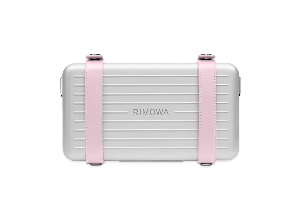 RIMOWA Personal - Aluminium Cross-Body Bag "Ballerina Pink"