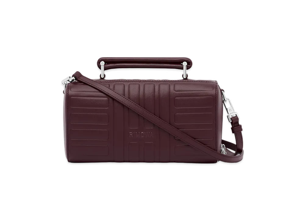 RIMOWA Groove - Leather Cross-Body Bag Small "Burgundy Red"