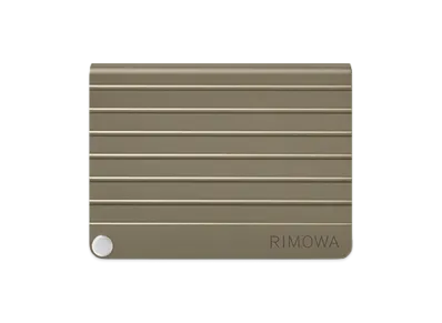 RIMOWA Original Small Goods - Aluminium Card Holder "Titanium"