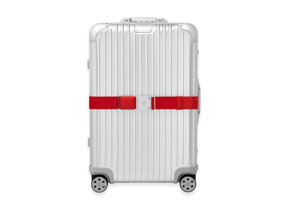 RIMOWA Travel Accessories Luggage Belt "Red"