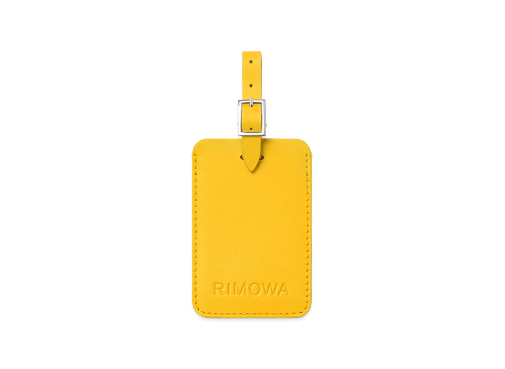 RIMOWA Suitcase Address Tag "Sunflower Yellow"
