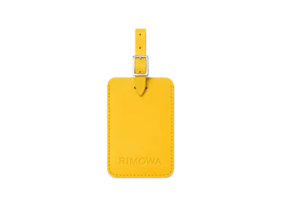 RIMOWA Suitcase Address Tag "Sunflower Yellow"