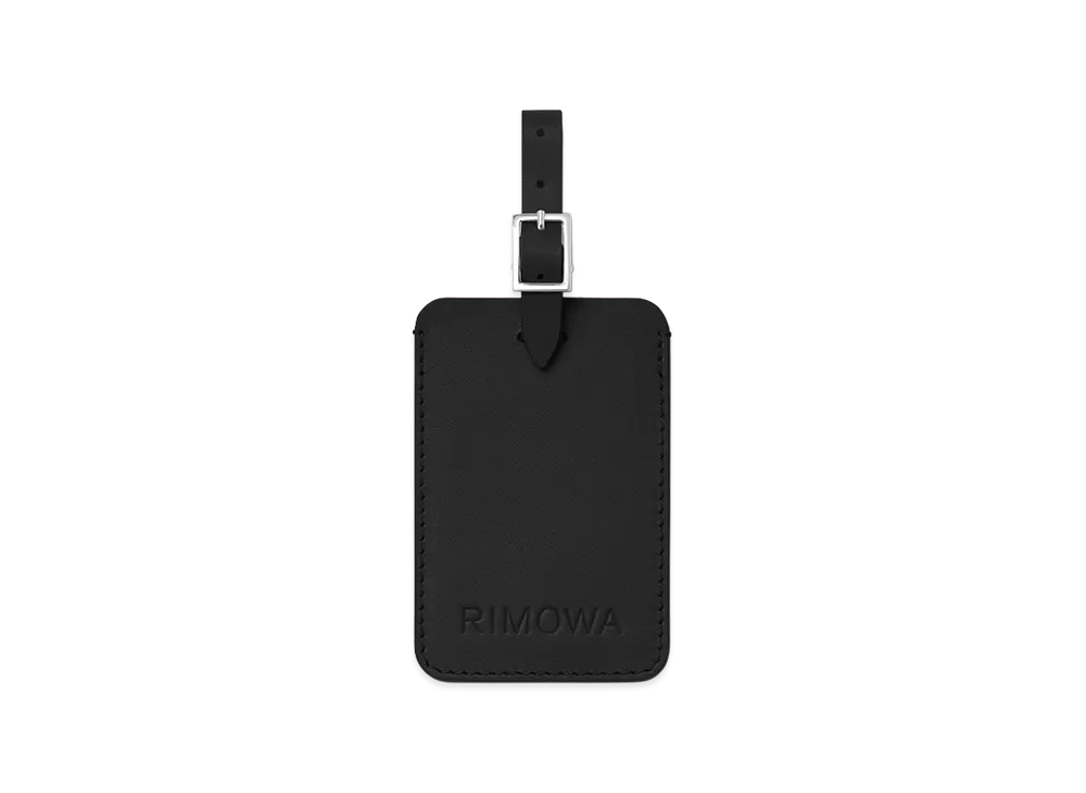 RIMOWA Suitcase Luggage Tag "Black"