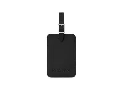 RIMOWA Suitcase Luggage Tag "Black"