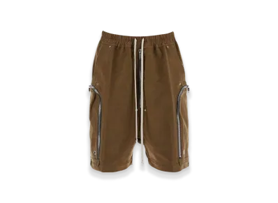 Rick Owens Bauhaus Bela Drawstring Cargo Shorts "Khaki"