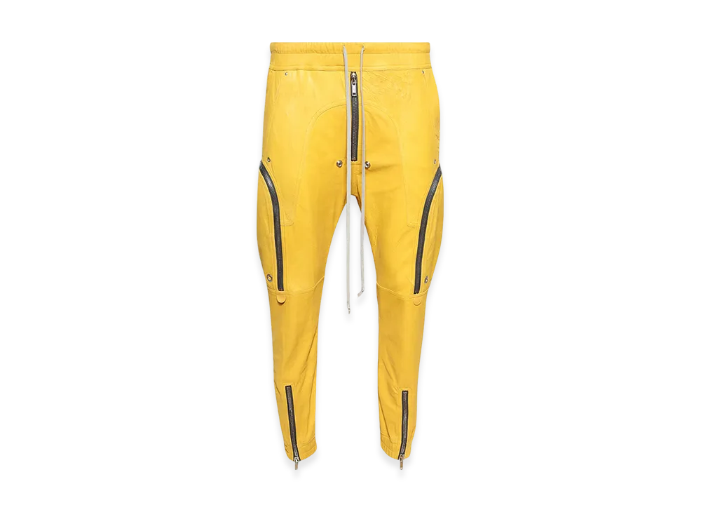Rick Owens Bauhaus Cargo Pants "Lemon"