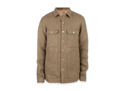 Rick Owens Button Overshirt Jacket "Dust"
