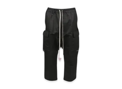 Rick Owens Cargo Cropped Pants "Black"