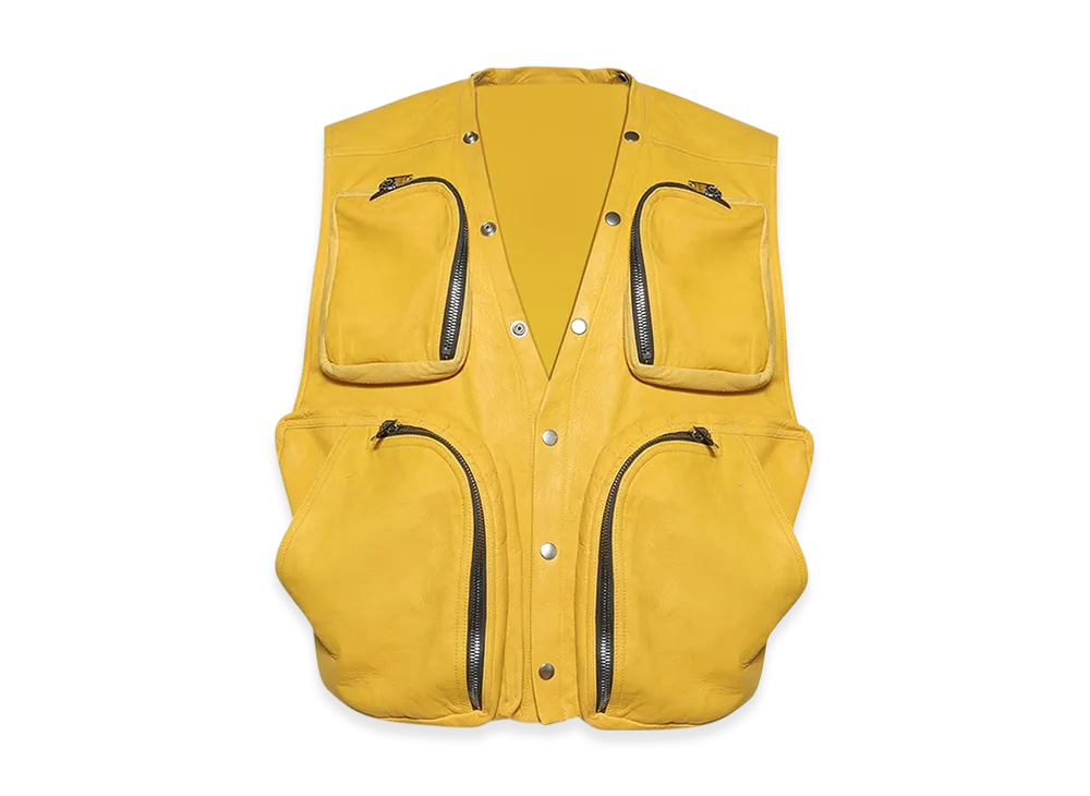 Rick Owens Cargo Vest "Lemon"